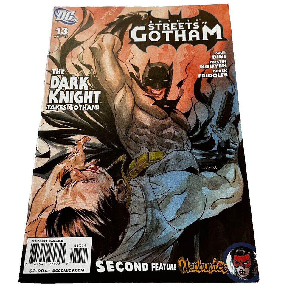 Batman Streets of Gotham #13 DC Comics 2010 Dark Knight Dini Nguyen Fridolfs